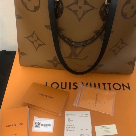 Louis Vuitton ‘On the Go’ GM reverse pattern - Picture 7 of 8